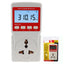 TK283PLUS Plug-in Socket Watt Energy Meter Home Volts Wattage Consumption Analyzer