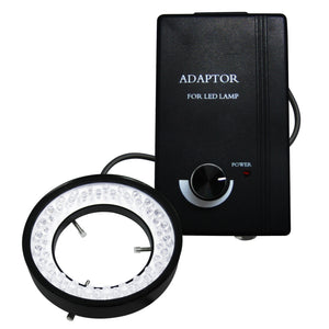 RLTK-738 LED Ring Light 48 LED Camera Microscope Illuminator Adjustable Diameter up to 74mm-Tekcoplus Ltd.