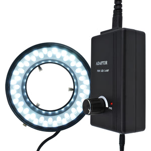 RLTK-739 LED Ring Light Illuminator 48 LED Microscope Camera 60mm Adjustable Mounting Diameter-Tekcoplus Ltd.
