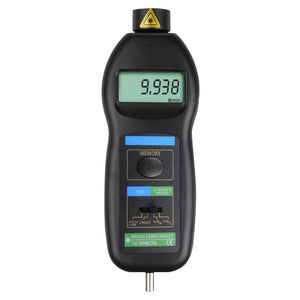 TATK-829 Digital Contact and Non-Contact Tachometer Laser / Photo RPM Auto Ranging-Tekcoplus Ltd.