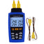 TM-747D Professional 4-Channel K / J / T / E / R / S / N Type Thermocouple Thermometer 16,800 Datalogging T1/T2, T3/T4