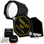 TEK-250 10x Pocket Magnification Loupe 20.5mm Triplet Lens Black Frame (Aluminum) Body-Tekcoplus Ltd.