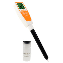 TK298PLUS pH Meter 2.0~12.0pH Sharp Tip Long Glass Sensor with Automatic Temperature Compensation (ATC) IP65 Waterproof Housing