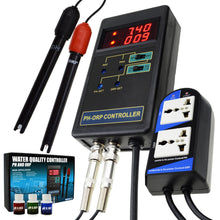 PHTK-244 Dual Display pH & ORP Redox Controller Repleaceable Electrode Water Quality Tester-Tekcoplus Ltd.
