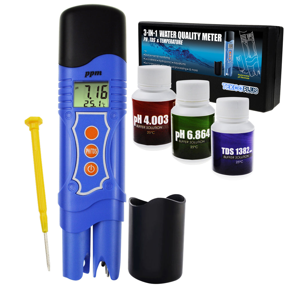 PH Meter, TDS Meter Combo, Pool Water Test Kit, PH Tester Digital