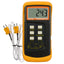 THTK-830 K-Type Thermometer with Thermocouple Sensor 1300°C / 2372°F Measure Selectable °C °F & K