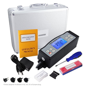 RTTK-882 Digital Surface Roughness Tester 4 Parameters (Ra, Rz, Rq, Rt) Built-in Diamond Pin Probe-Tekcoplus Ltd.