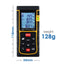 DITK-727 Digital 80M/262ft Laser Distance Meter Range Finder with Backlight & Bubble Level