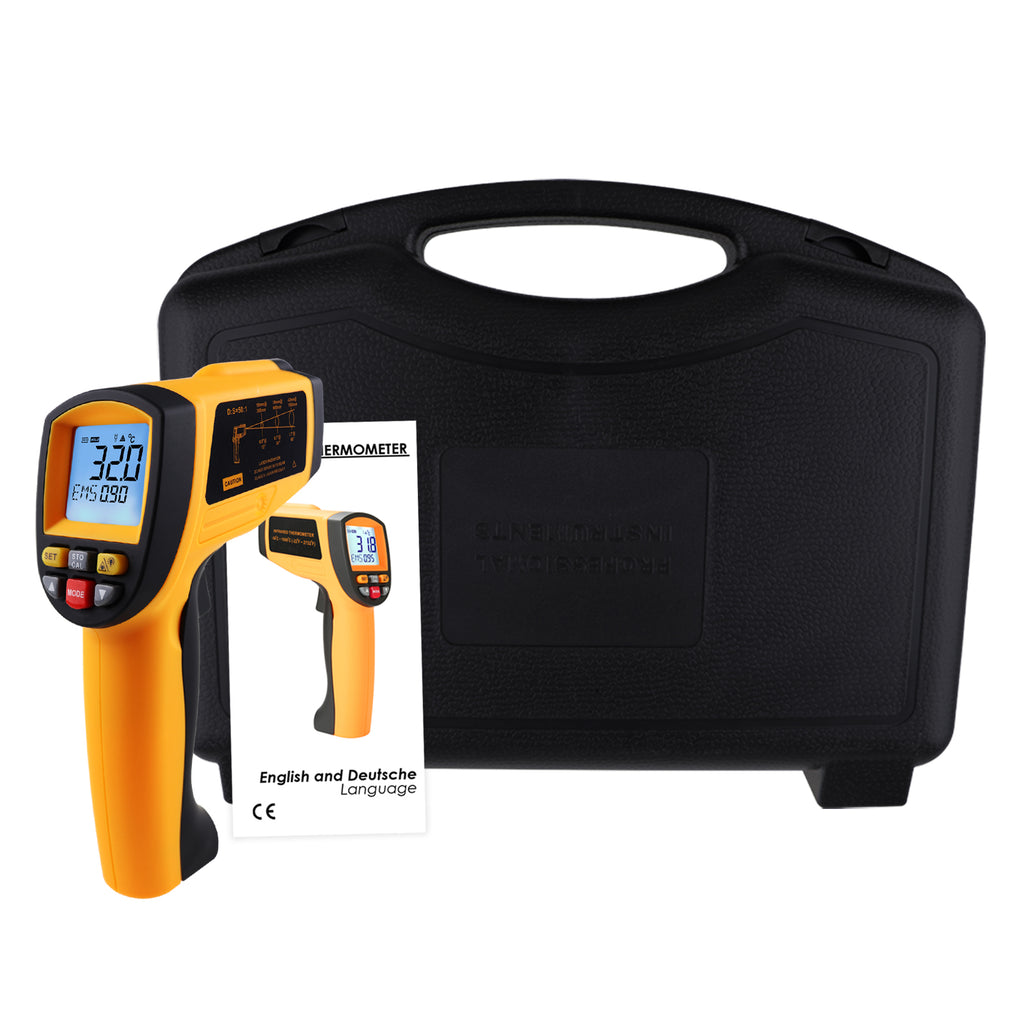 IDEAL LED Dual Targeting Laser Infrared Thermometer in the Infrared  Thermometer department at