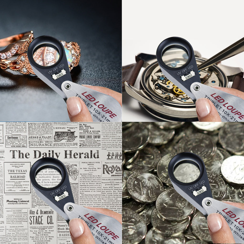 10x triplet jewelers loupe For Flawless Viewing And Reading