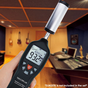 SLTK-885 Sound Level Noise Tester Calibrator 94dB & 114dB Output Microphone, Sound Measuring System-Tekcoplus Ltd.