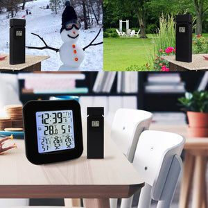 WSTK-85 Digital Weather Station Thermometer Hygrometer 3 Indoor/ Outdoor Wireless Sensors