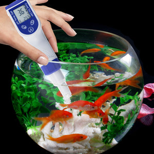 PHTK-19 6 in 1 Water Quality Tester Analyzer Pen Type pH EC TDS Salinity Temperature Conductivity-Tekcoplus Ltd.
