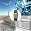 ANTK-189 Digital Anemometer Thermometer, Air Speed Temperature °C / °F Meter Tester CE Marking-Tekcoplus Ltd.