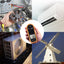 ANTK-703 2-in-1 Mini Handheld Digital Anemometer with Thermometer, Air Flow Wind Speed Meter-Tekcoplus Ltd.