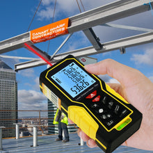 DITK-723 Laser Distance Meter 70m (229ft) Digital Range Finder Area & Volume Measuring Tool with Backlight and Spirit Bubble Level-Tekcoplus Ltd.