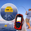 FF-1108-1CWLA LUCKY Wireless Fish Finder Rechargeable Fishfinder Colored LCD Fish Attractive Lamp