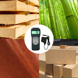 MMTK-867PS 2-in-1 Scanner & Pin Type Moisture Meter Wood Cotton Paper LCD Display LED Indicator-Tekcoplus Ltd.