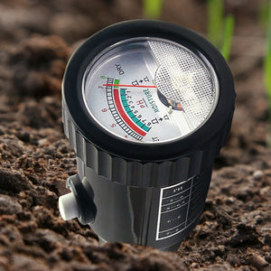 PHTK-879 Waterproof 2in1 Dual Soil pH Level Moisture Meter Self-Powered Gardening Orchards Vineyards-Tekcoplus Ltd.