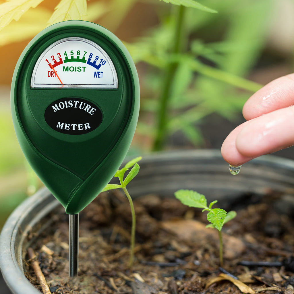 soil probe for indoor plants TEK-255G Indoor Outdoor Soil Moisture Meter Aluminium 17cm Probe Gardening Farming Soil Testing Tool