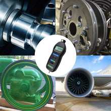 TATK-829 Digital Contact and Non-Contact Tachometer Laser / Photo RPM Auto Ranging