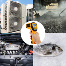 TK266PLUS Infrared IR Thermometer Non-Contact Laser Target -30~1500°C (-22~2732°F)