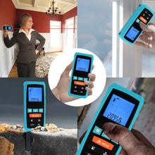 DITK-851 60m/197ft Range Laser Distance Meter Measurer Area Volume Pythagoras Tester