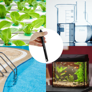 TK312PLUS Replacement Kit for Aquarium Hydroponics Plant Pool Spa 0-14 pH Electrode BNC Connector, 300cm Cable for PH Measuring Device