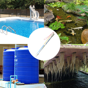 PHTK-165 Waterproof pH Meter 2.1 - 10.8pH Dipstick Pond Aquarium Hydroponics Water Tester-Tekcoplus Ltd.