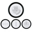 GSTK-93_LED+3 Scale Loupe 10x Magnification 4 Scale Chart with 8 LED Light 25mm Field of View Magnifier