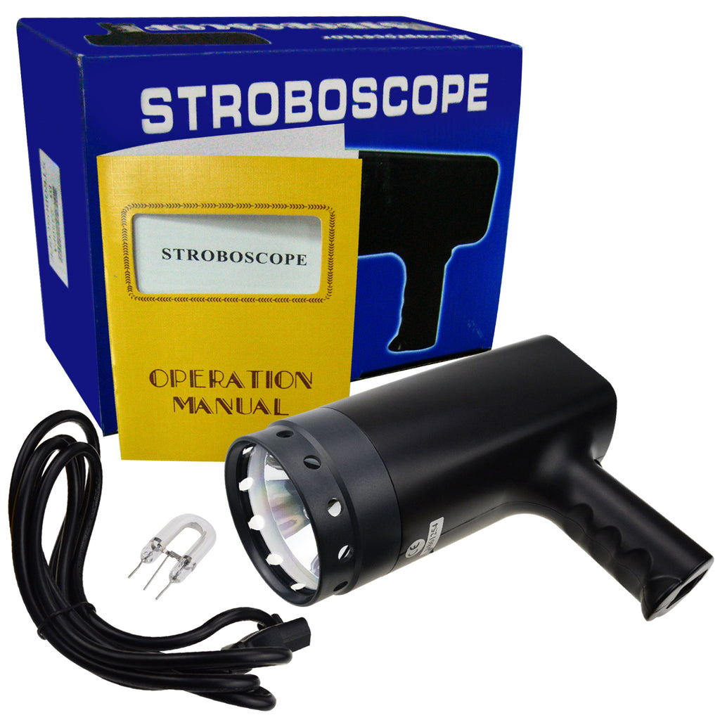 DSTK-109 Digital Handheld Stroboscope Measure Rotational Speed 50~12,000 FPM