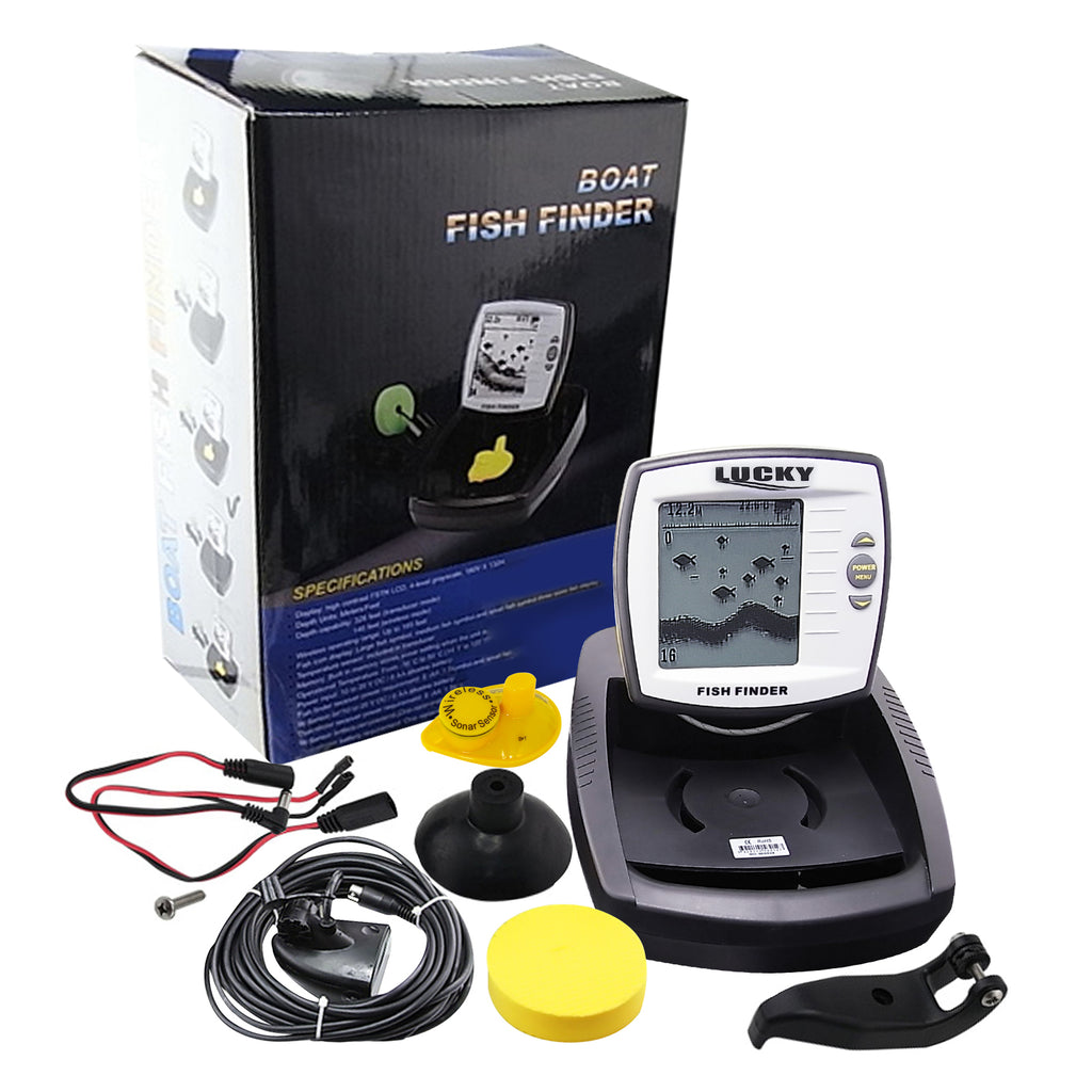 FF-918 Lucky 2in1 Wired / Wireless Fish Finder Detector for Ocean, Lake, River Fishing Fishfinder FF-918 Lucky 2in1 Wired / Wireless Fish Finder Detector for Ocean, Lake, River Fishing Fishfinder