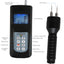 MMTK-868PP Wood Moisture Meter Pin Type Cotton Paper 80% LED Indicator 4 Digit Display Tester