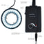 RLTK-739 LED Ring Light Illuminator 48 LED Microscope Camera 60mm Adjustable Mounting Diameter