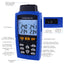 TM-747D Professional 4-Channel K / J / T / E / R / S / N Type Thermocouple Thermometer 16,800 Datalogging T1/T2, T3/T4