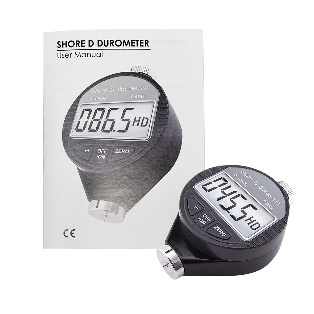 HTTK-37D Digital Shore D Hardness Tester Durometer 0~100HD Pocket Size Meter