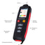 TK281PLUS Digital Color LCD Vibration Meter Vibrometer Gauge 0.1~199.9m/s2, 0.1~199.9mm/s, 0.001~1.999mm