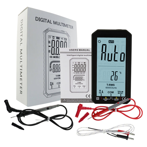 TK318PLUS Digital Multimeter 4.7inch LCD Screen NCV Measurement Capaci ...