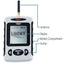 FFW-718 Lucky Wireless Waterproof Portable Sonar Fish Finder with Dot Matrix 40m Range-Tekcoplus Ltd.