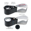 GSTK-46 Jeweler Loupe 30X Magnification with LED & UV Light 21mm Lens Magnifier Gemology Gemologist-Tekcoplus Ltd.