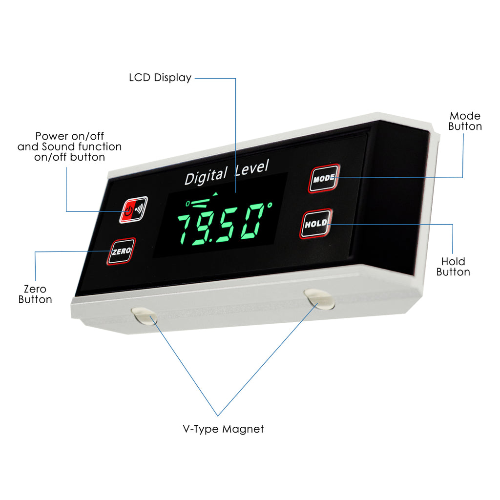 Digital Level Instrument Components Magnetic Digital Level