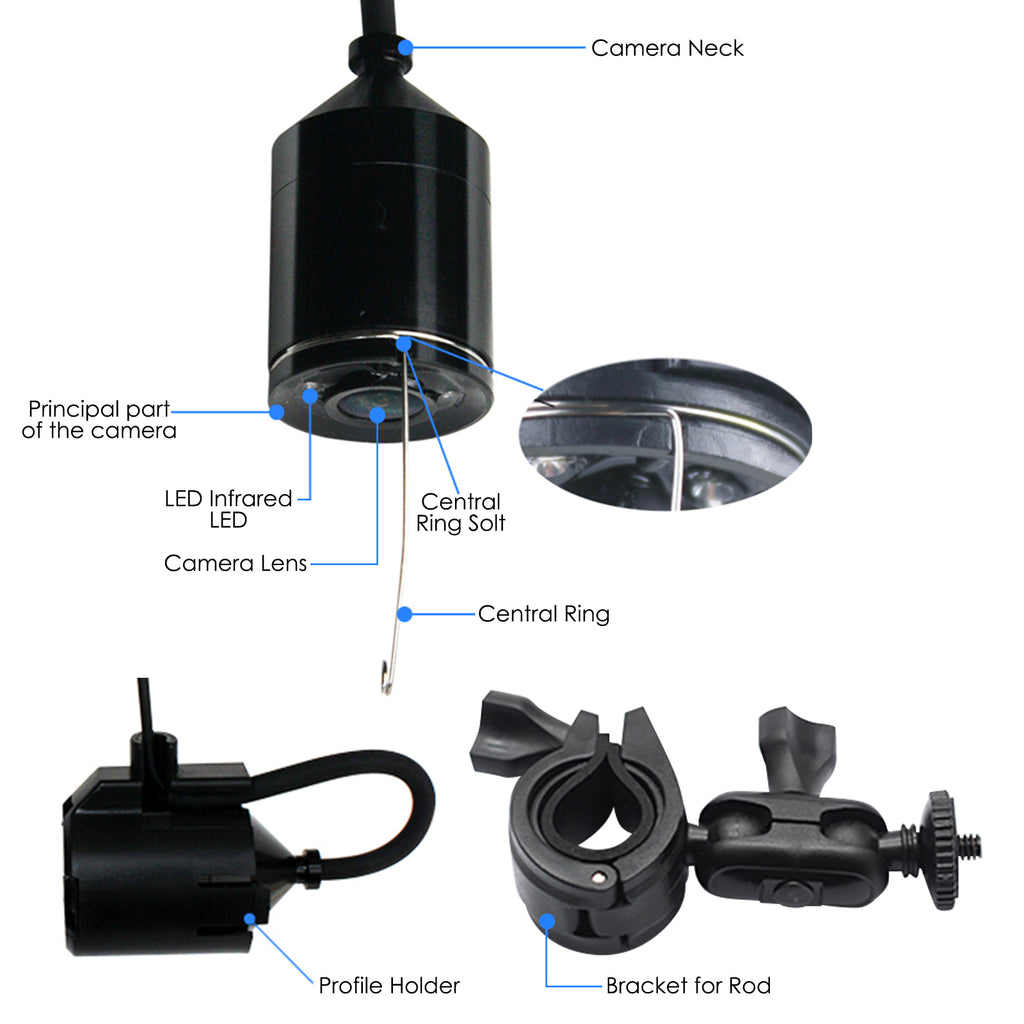 videocamera subacquea fish finder monor lcd da 7 videocamera subacquea fish finder monor lcd da 7