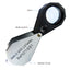 GSTK-785 30X Magnification Jeweler Loupe Magnifier w/ 6 LED light 21mm Lens Gem Gemstone Tool Tester-Tekcoplus Ltd.