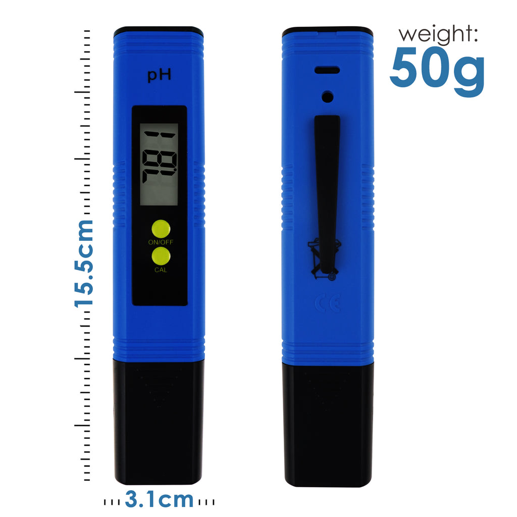 TK300PLUS High Accuracy pH Meter Pentype 0-14 pH Water Quality PH Tester for Household Drinking, Research, Hydroponics, Aquarium