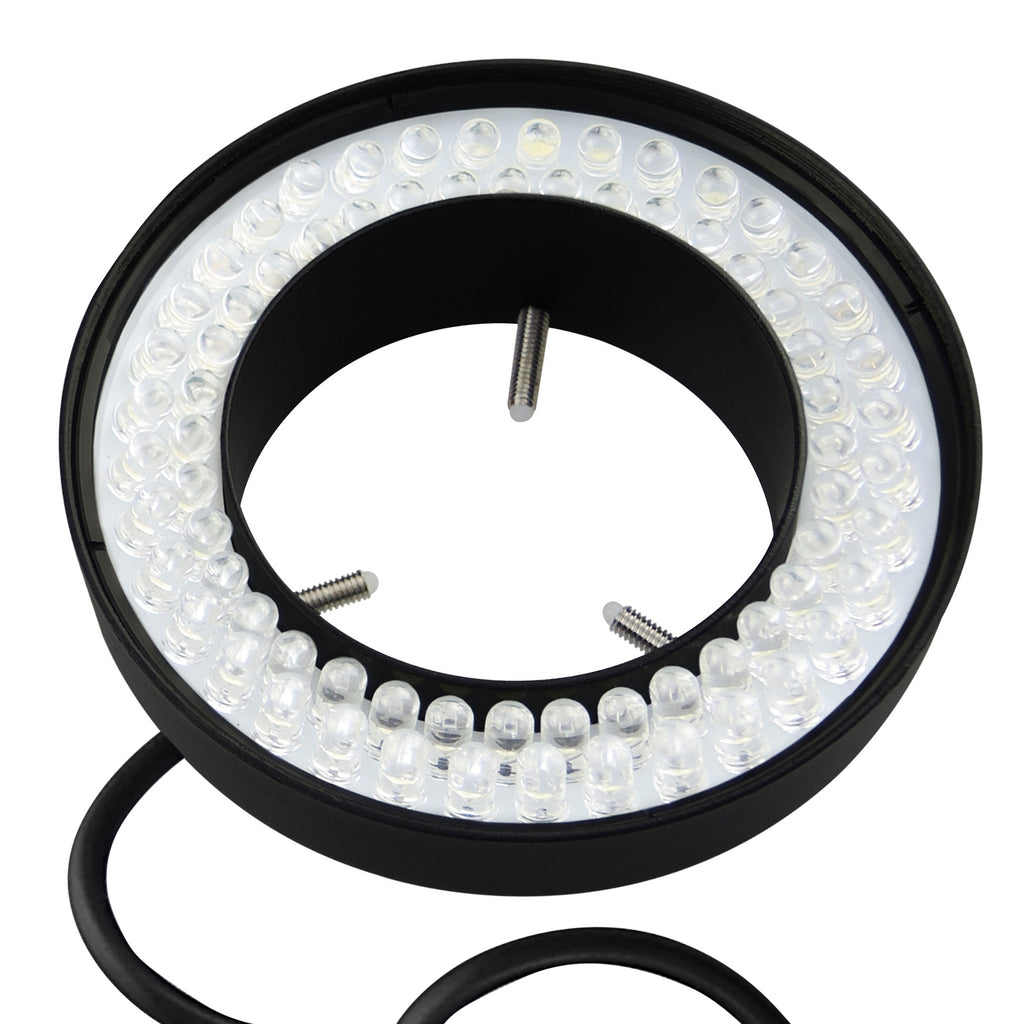 RLTK-822 Four Zone LED Ring Light 72 LED Microscope Camera Illuminator 62mm Diameter Flash Lens