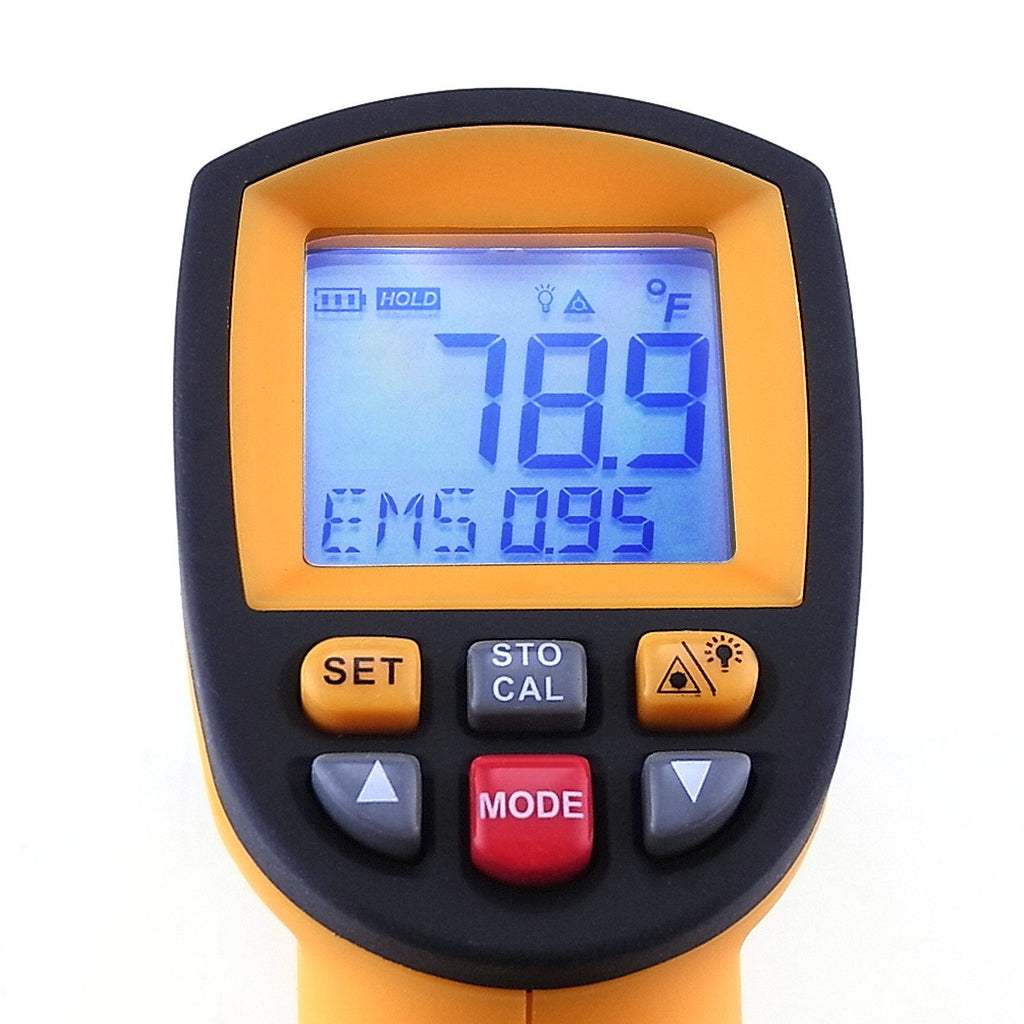 THTK-803 Digital 20:1 Professional Infrared Thermometer 0.1~1EM Pyrometer -  Tekcoplus Ltd.