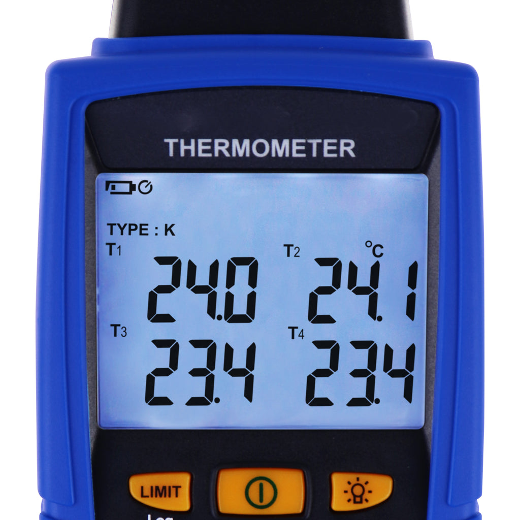 Thermocouple Thermometer Digital K Type Thermometer With 4