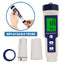 TK303PLUS Water Quality Meter, IP67 PH Salinity TDS EC Conductivity Temperature Tester Pen, Water Analysis Detector Tool