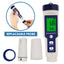 TK303PLUS Water Quality Meter, IP67 PH Salinity TDS EC Conductivity Temperature Tester Pen, Water Analysis Detector Tool