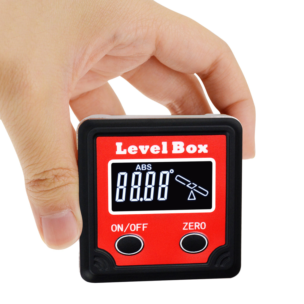 TEK-260 Digital Bevel Box Angle Measurement Tool with Magnetic Base 0.01° Resolution Pre-calibrated-Tekcoplus Ltd.